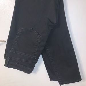 Lucky Brand Bridgette High Rise Black Skinny Jeans